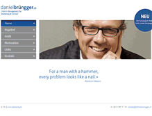 Tablet Screenshot of danielbruengger.ch